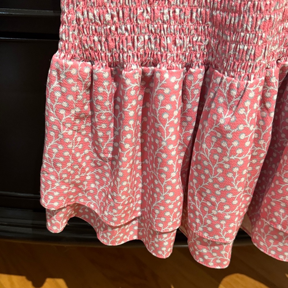 French Connection Pink Ruffle Mini Dress - Picture 4 of 7